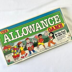 Vintage 1992 The Allowance Game Board Game